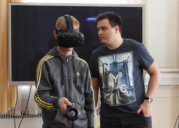 VR-игра на фестивале фантастики «Аэлита»